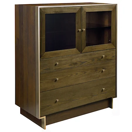 Laurel Bunching Cabinet with Three Drawers